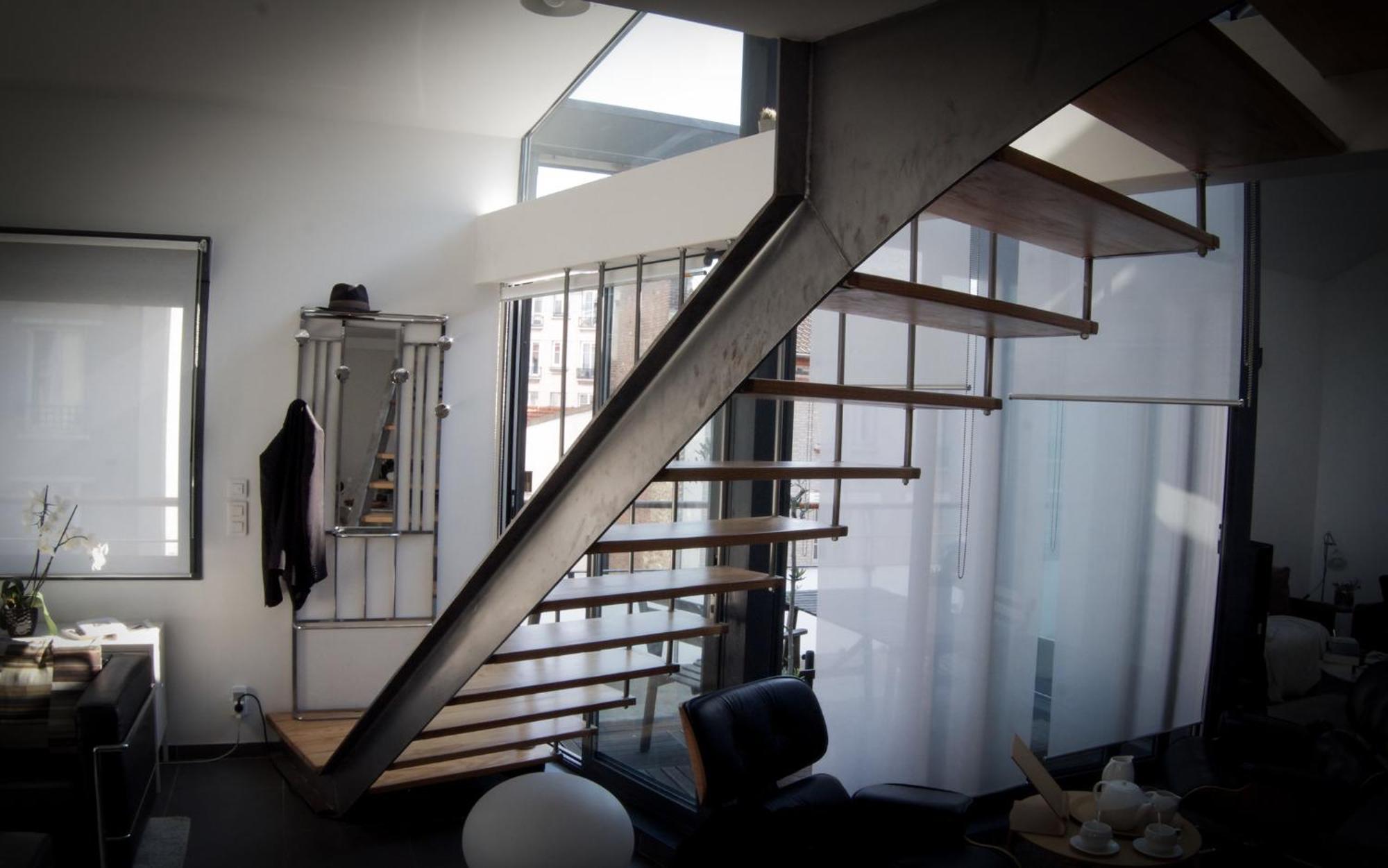 Beautiful Loft 130M2 Sun And Free Parking Ok 1M95 Apartment La Garenne-Colombes Exterior photo